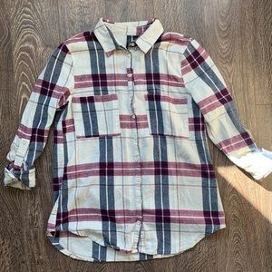 Cream flannel